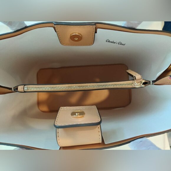 🌸NeW! Tory Burch Blake Printed Small Tote - Picture 4 of 8